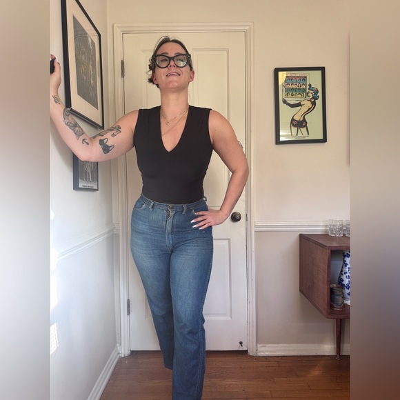 90s Vintage Black Versace Jumpsuit - Picture 1 of 11